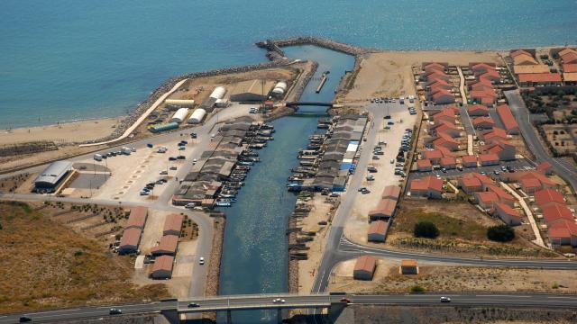 Centre Ostréicole, vue aérienne