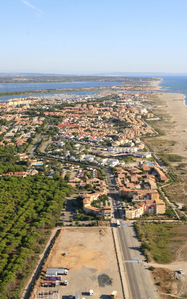 Port Leucate en drone