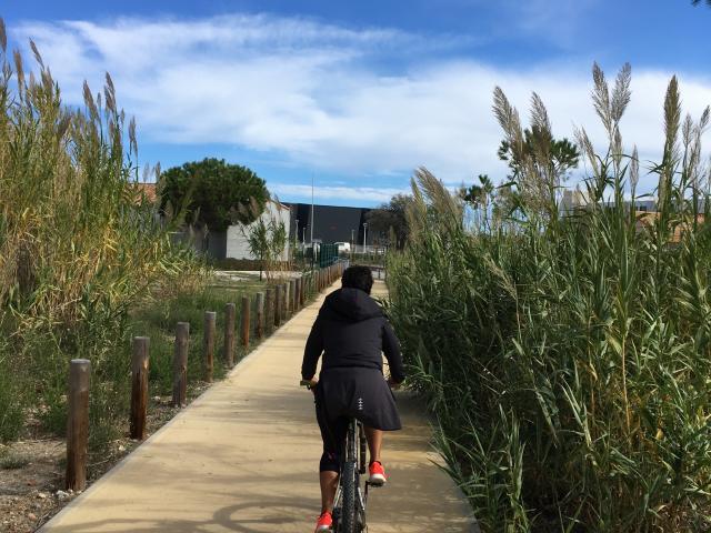 Port Leucate Fietspad